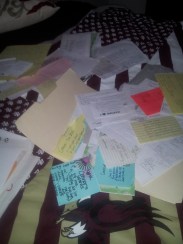 Memories on post-its